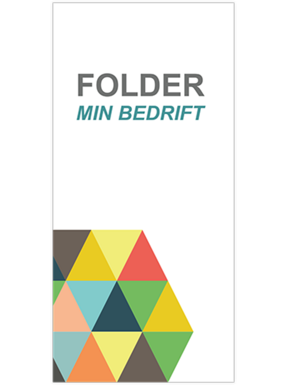 Folder 10x21 4-sider